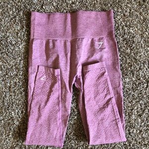 M Gymshark Vital Seamless Leggings Heathered Pink